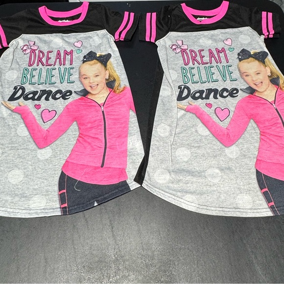 Lot of 5 Girls Size XS and S Nickelodeon Pajama Sets and Nightgowns - Picture 5 of 5